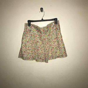 Aeo floral print mini skirt.